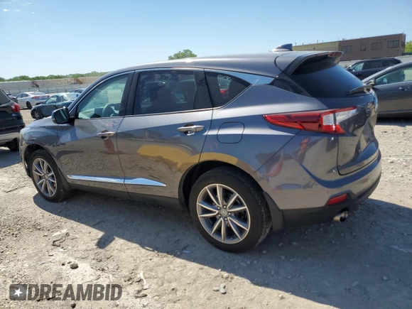 2019 Acura RDX Technology с VIN 5J8TC2H51KL005369, выставлен на аукционе Copart как лот 57852755 с пробегом 46 085 миль миль и Списание • Salvage title. История ставок и продаж доступна на DreamBid. Изображение 2.