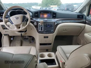 2015 Nissan Quest SV with VIN JN8AE2KP4F9126754, listed as a Copart auction lot 69391534 with 109,082 mi miles and Salvage Title. Bid and sale history available at carsss.com. Image 8.