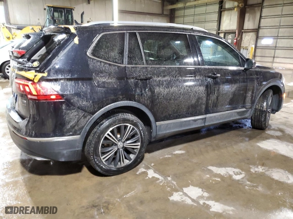 2018 Volkswagen Tiguan SEL with VIN 3VV2B7AX2JM013095, listed as a Copart auction lot 47025615 with 66,461 mi miles and Salvage Title. Bid and sale history available at carsss.com. Image 3.