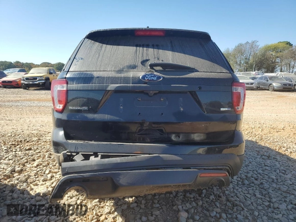 2016 Ford Utility Police Interceptor with VIN 1FM5K8AR6GGD15944, listed as a Copart auction lot 76892274 with 120,934 mi miles and Salvage Title. Bid and sale history available at carsss.com. Image 6.