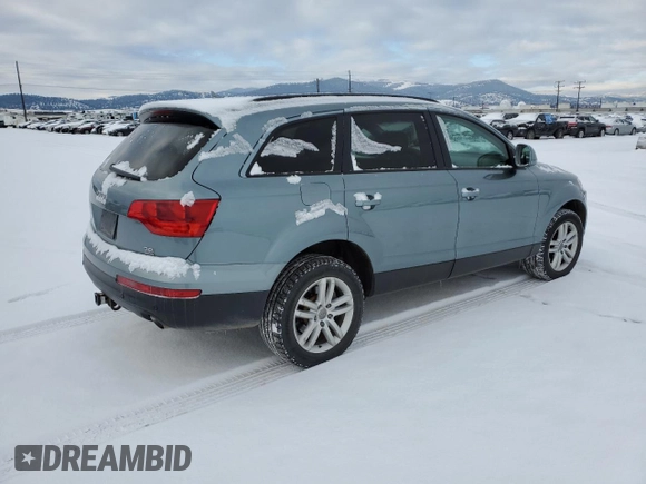 2008 Audi Q7 3.6L with VIN WA1AY74LX8D030910, listed as a Copart auction lot 47227784 with 121,727 mi miles and Clean Title. Bid and sale history available at carsss.com. Image 3.