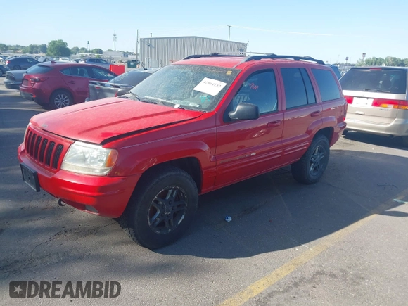 2000 Jeep Grand Cherokee Limited with VIN 1J4GW58N5YC186410, listed as a IAAI auction lot 42504152 with 140,982 mi miles and . Bid and sale history available at DreamBid. Image 2.