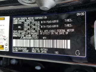2021 Lexus GX with VIN JTJAM7BX8M5273351, listed as a Copart auction lot 71759862 with 55,454 mi miles. Bid and sale history available at carsss.com. Image 15.
