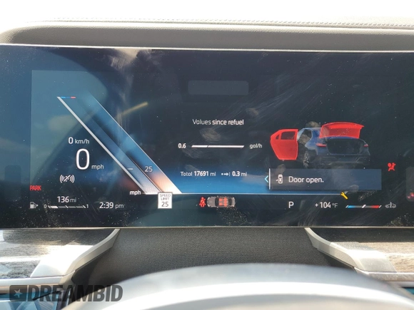 2023 BMW 7 Series 740i z VIN WBA23EH08PCM38868, wystawiony jako Copart lot #59627874 z przebiegiem 17 691 mil mil oraz Szkoda całkowita • Salvage title. Historia ofert i sprzedaży dostępna na DreamBid. Obrazek 9.