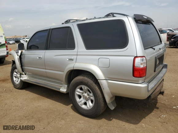 2001 Toyota 4Runner SR5 with VIN JT3HN86R610327176, listed as a Copart auction lot 58660614 with 300,770 mi miles and Non Repairable. Bid and sale history available at carsss.com. Image 2.