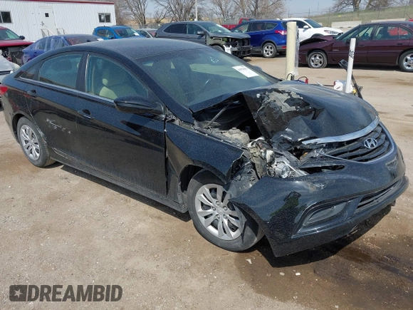 2011 Hyundai Sonata GLS with VIN 5NPEB4AC4BH016112, listed as a IAAI auction lot 41994413 with 80,301 mi miles and . Bid and sale history available at carsss.com. Image 1.