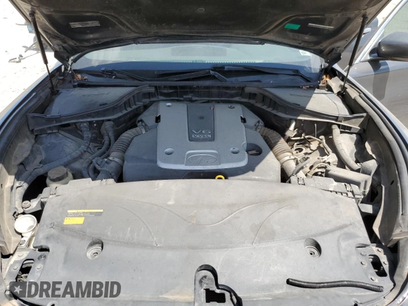 2012 Infiniti M with VIN JN1BY1AP8CM335333, listed as a Copart auction lot 56885145 with 190,552 mi miles and Salvage title. Bid and sale history available at DreamBid. Image 11.