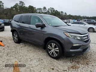 2016 Honda Pilot EX-L with VIN 5FNYF5H74GB028346, listed as a Copart auction lot 87846945 with 224,670 mi miles and Clean Title. Bid and sale history available at DreamBid. Image 4.
