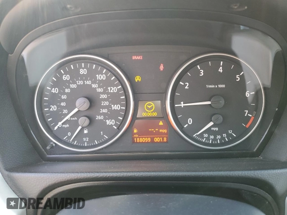 2006 BMW 3 Series 325xi with VIN WBAVD13526KT79858, listed as a Copart auction lot 47515895 with 188,099 mi miles and Clean Title. Bid and sale history available at carsss.com. Image 9.