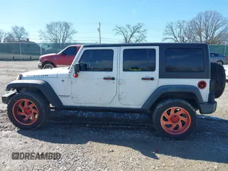 2016 Jeep Wrangler Unlimited Rubicon Hard Rock with VIN 1C4HJWFG9GL296782, listed as a IAAI auction lot 41595273 with 113,338 mi miles. Bid and sale history available at carsss.com. Image 14.