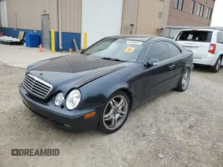 2002 Mercedes-Benz CLK 320/430 with VIN WDBLJ65G42T110763, listed as a Copart auction lot 87443274 with Not Provided miles and Salvage Title. Bid and sale history available at carsss.com. Image 1.