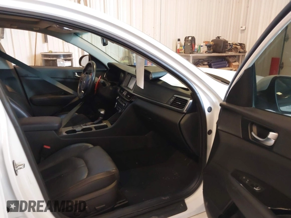 2018 Kia Optima SX with VIN 5XXGW4L27JG237960, listed as a IAAI auction lot 41956461 with 87,085 mi miles and . Bid and sale history available at DreamBid. Image 5.