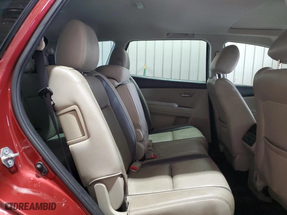 2012 Mazda CX-9 Touring with VIN JM3TB3CV9C0361741, listed as a Copart auction lot 49700465 with 242,288 mi miles and Salvage Title. Bid and sale history available at carsss.com. Image 11.