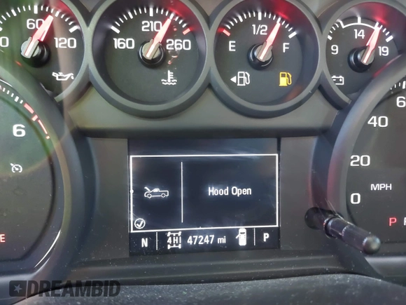 2021 Chevrolet Silverado 1500 Custom Trail Boss with VIN 1GCPYCEF5MZ233265, listed as a IAAI auction lot 37996179 with 47,247 mi miles and . Bid and sale history available at DreamBid. Image 7.