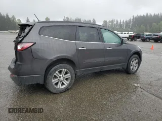 2015 Chevrolet Traverse LT with VIN 1GNKVGKD6FJ265597, listed as a Copart auction lot 55093755 with 118,480 mi miles and Salvage Title. Bid and sale history available at DreamBid. Image 3.