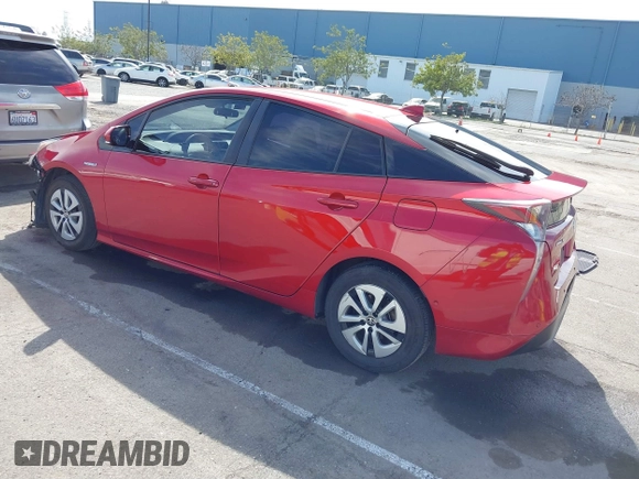 2018 Toyota Prius Two with VIN JTDKBRFU4J3060140, listed as a IAAI auction lot 41703144 with 111,829 mi miles. Bid and sale history available at carsss.com. Image 3.