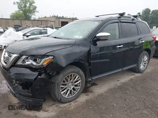 2019 Nissan Pathfinder SL with VIN 5N1DR2MM2KC585886, listed as a IAAI auction lot 42591215 with 157,085 mi miles and . Bid and sale history available at DreamBid. Image 2.