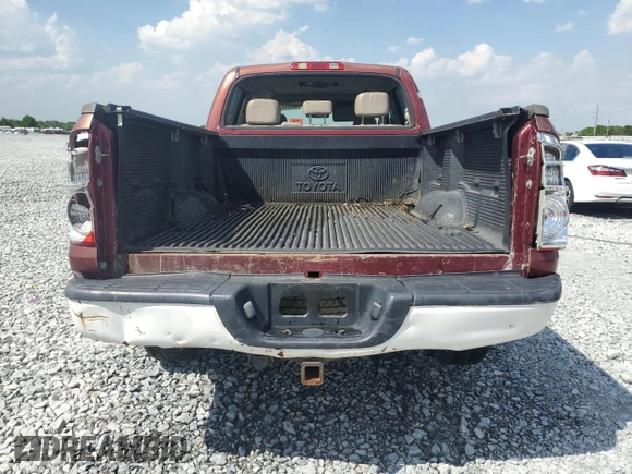 2006 Toyota Tundra Limited with VIN 5TBDT48106S522543, listed as a Copart auction lot 51677255 with 277,623 mi miles and Salvage Title. Bid and sale history available at DreamBid. Image 6.