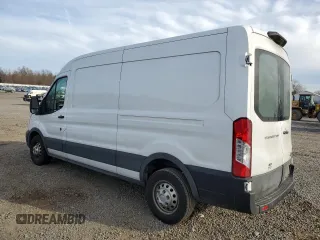 2023 Ford Transit Cargo with VIN 1FTBR2C8XPKA42105, listed as a Copart auction lot 80028384 with 136,464 mi miles and Salvage title. Bid and sale history available at DreamBid. Image 2.