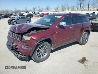 2018 Jeep Grand Cherokee Limited with VIN 1C4RJFBG3JC320317, listed as a Copart auction lot 48704285 with 135,919 mi miles and Salvage Title. Bid and sale history available at carsss.com. Image 1.