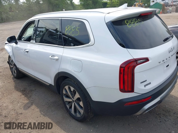 2022 Kia Telluride S с VIN 5XYP6DHC9NG218605, выставлен на аукционе IAAI как лот 42394866 с пробегом 55 087 миль миль и . История ставок и продаж доступна на DreamBid. Изображение 3.