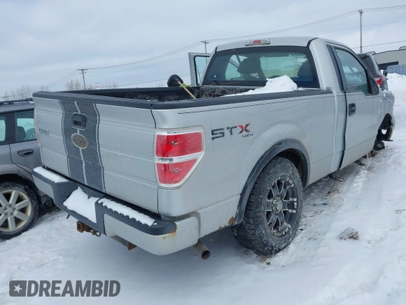 2009 Ford F-150 XL with VIN 1FTRF14W49KB67005, listed as a IAAI auction lot 41623967 with 197,731 mi miles and . Bid and sale history available at DreamBid. Image 4.