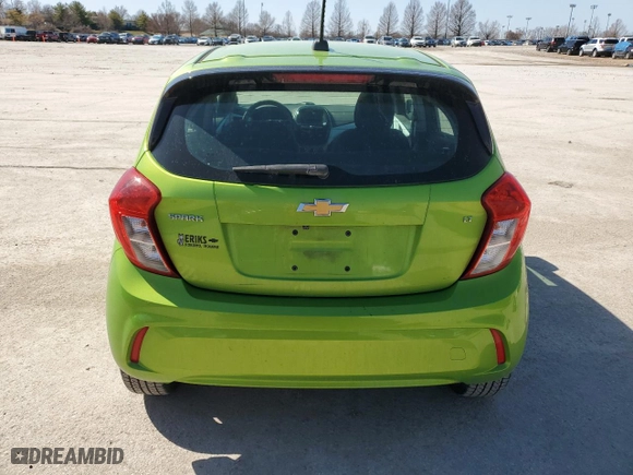 2016 Chevrolet Spark LT with VIN KL8CD6SA1GC595761, listed as a Copart auction lot 47723125 with 95,584 mi miles and Salvage Title. Bid and sale history available at carsss.com. Image 6.