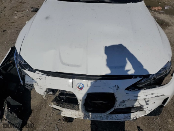 2023 BMW M3 Competition xDrive with VIN WBS43AY01PFN54537, listed as a Copart auction lot 49723805 with 0 mi miles and Salvage Title. Bid and sale history available at carsss.com. Image 13.