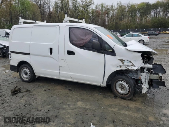 2016 Nissan NV200 S with VIN 3N6CM0KN4GK698641, listed as a Copart auction lot 52036045 with Not Provided miles and Salvage Title. Bid and sale history available at carsss.com. Image 4.