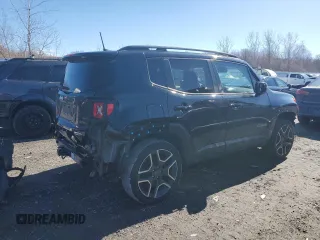 2021 Jeep Renegade Islander with VIN ZACNJDBB9MPM77273, listed as a Copart auction lot 46824635 with 26,867 mi miles and Salvage title. Bid and sale history available at DreamBid. Image 3.