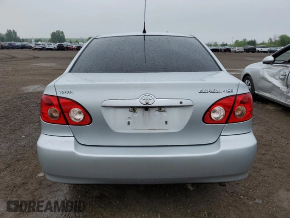 2007 Toyota Corolla CE with VIN 2T1BR32E77C843881, listed as a Copart auction lot 60145845 with 224,768 mi miles and Salvage title. Bid and sale history available at DreamBid. Image 6.