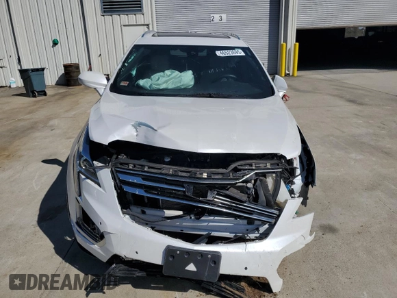 2017 Cadillac XT5 Luxury FWD with VIN 1GYKNBRS4HZ194284, listed as a Copart auction lot 46523695 with 78,861 mi miles and Salvage Title. Bid and sale history available at carsss.com. Image 5.