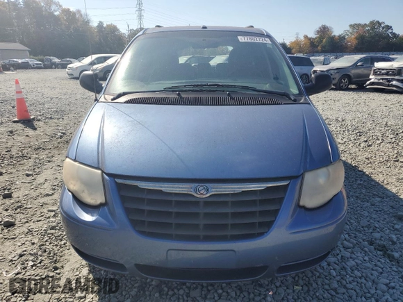 2007 Chrysler Town & Country LWB LX with VIN 2A4GP44R97R301757, listed as a Copart auction lot 77802724 with 222,861 mi miles and Salvage Title. Bid and sale history available at carsss.com. Image 5.
