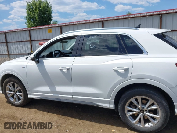 2023 Audi Q3 S line Premium with VIN WA1DECF32P1089395, listed as a IAAI auction lot 42726165 with 48,093 mi miles and . Bid and sale history available at DreamBid. Image 14.