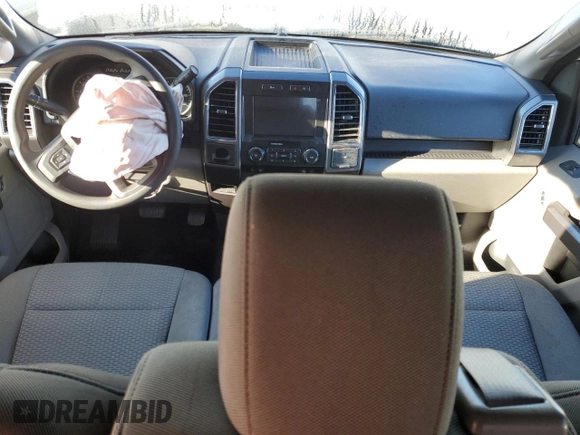 2019 Ford F-150 XL with VIN 1FTEW1CP7KFB76563, listed as a Copart auction lot 50186105 with 84,375 mi miles and Salvage Title. Bid and sale history available at carsss.com. Image 8.