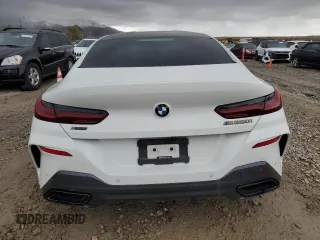2020 BMW 8 Series M850i with VIN WBAGV8C05LCE00682, listed as a Copart auction lot 77863994 with 22,999 mi miles and Salvage Title. Bid and sale history available at carsss.com. Image 6.