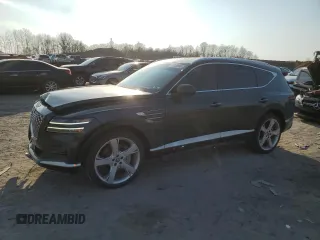 2022 Genesis GV80 с VIN KMUHBDSB1NU096639, выставлен на аукционе Copart как лот 47639035 с пробегом 25 105 миль миль и Списание • Salvage title. История ставок и продаж доступна на DreamBid. Изображение 1.