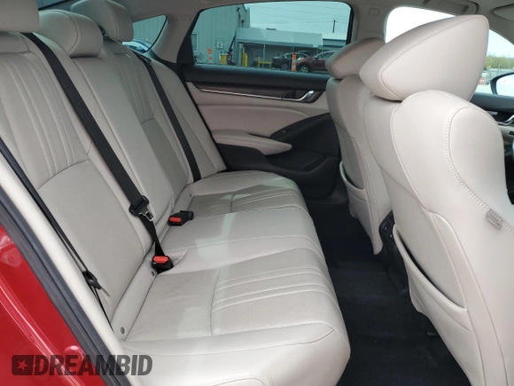 2022 Honda Accord EX-L with VIN 1HGCV3F50NA007181, listed as a Copart auction lot 50923265 with 79,522 mi miles and Salvage title. Bid and sale history available at DreamBid. Image 10.
