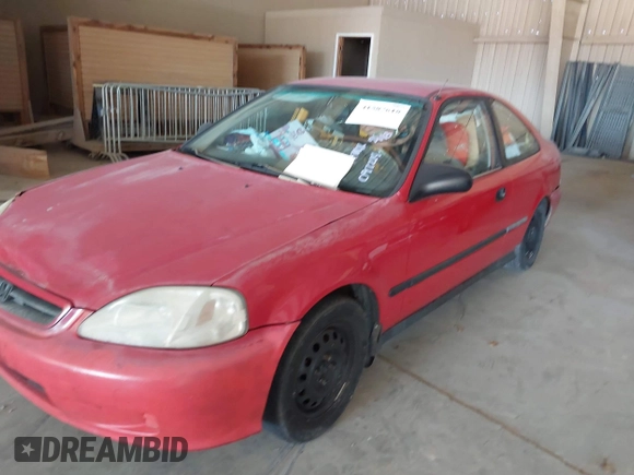 2000 Honda Civic DX z VIN 1HGEJ6227YL097214, wystawiony jako IAAI lot #41587618 z przebiegiem Nie podano mil oraz . Historia ofert i sprzedaży dostępna na DreamBid. Obrazek 2.