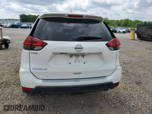 2018 Nissan Rogue S with VIN JN8AT2MT7JW470072, listed as a Copart auction lot 54681265 with 87,884 mi miles and Salvage Title. Bid and sale history available at DreamBid. Image 6.