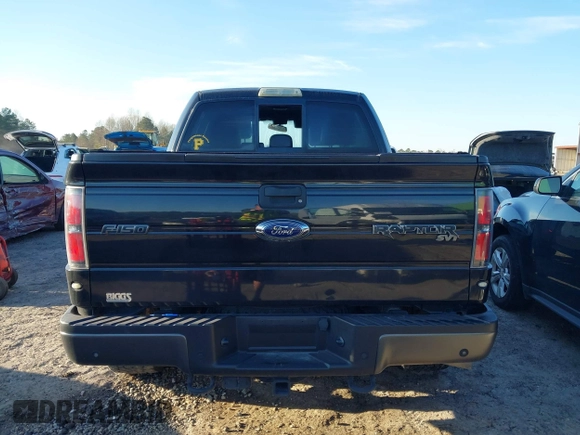 2014 Ford F-150 SVT Raptor with VIN 1FTFW1R60EFC90847, listed as a IAAI auction lot 41823834 with 169,549 mi miles and . Bid and sale history available at carsss.com. Image 15.