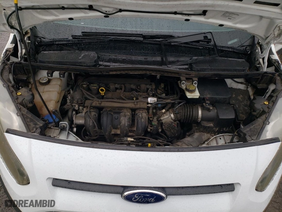 2014 Ford Transit Connect XL with VIN NM0LS7E77E1169386, listed as a Copart auction lot 43349665 with 93,951 mi miles and Salvage Title. Bid and sale history available at carsss.com. Image 11.