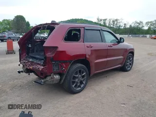 2020 Jeep Grand Cherokee Limited X with VIN 1C4RJFBG3LC359301, listed as a IAAI auction lot 42302151 with 45,058 mi miles and . Bid and sale history available at DreamBid. Image 4.