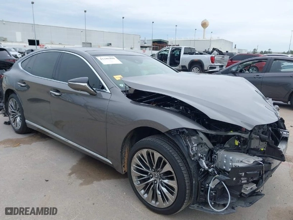 2022 Lexus LS with VIN JTHD51FF5N5015672, listed as a IAAI auction lot 41286408 with 30,047 mi miles. Bid and sale history available at carsss.com. Image 1.