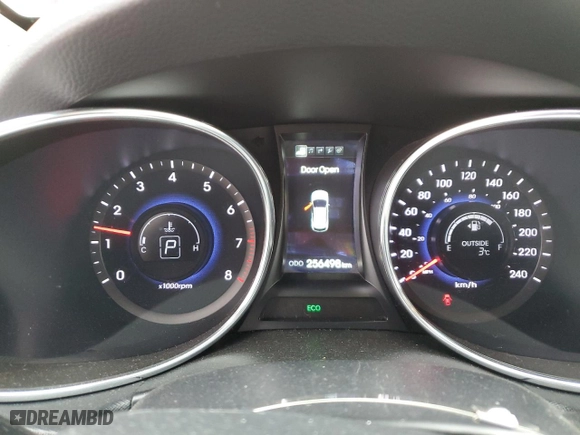 2014 Hyundai Santa Fe Sport Premium with VIN 5XYZUDLA0EG159979, listed as a Copart auction lot 51014205 with 256,498 mi miles and Clean Title. Bid and sale history available at carsss.com. Image 9.