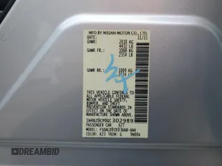 2016 Nissan LEAF SL with VIN 1N4BZ0CP0GC302989, listed as a Copart auction lot 48549535 with 50,757 mi miles and Clean Title. Bid and sale history available at carsss.com. Image 12.