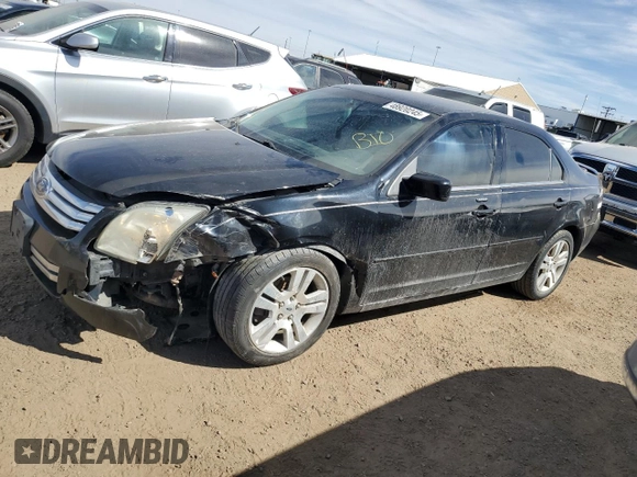 2008 Ford Fusion SEL with VIN 3FAHP08138R235103, listed as a Copart auction lot 48920245 with 0 mi miles and Clean Title. Bid and sale history available at carsss.com. Image 1.