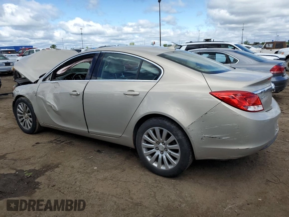 2011 Buick Regal CXL RL1 z VIN 2G4GN5ECXB9207046, wystawiony jako Copart lot #58045965 z przebiegiem 129 898 mil mil oraz Szkoda całkowita • Salvage title. Historia ofert i sprzedaży dostępna na DreamBid. Obrazek 2.