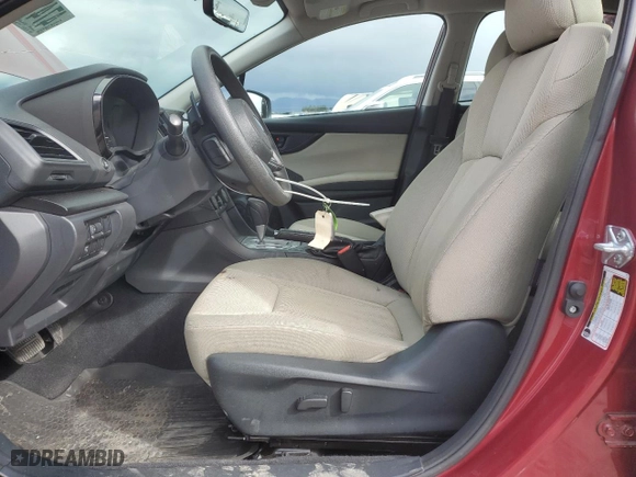 2023 Subaru Impreza Premium with VIN 4S3GTAD62P3700881, listed as a Copart auction lot 47462315 with 23,012 mi miles and Salvage Title. Bid and sale history available at carsss.com. Image 7.