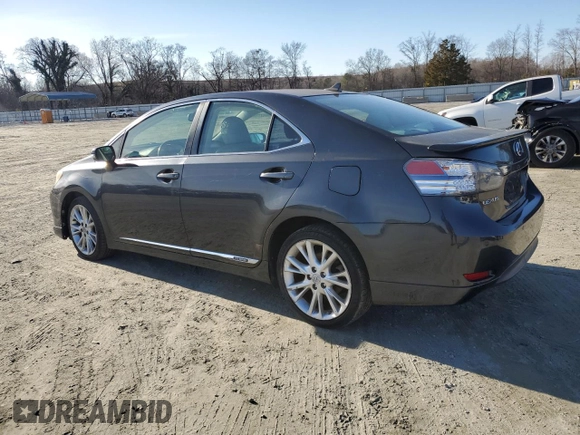 2010 Lexus HS 250h with VIN JTHBB1BA1A2021295, listed as a Copart auction lot 89014805 with 178,626 mi miles and Clean Title. Bid and sale history available at DreamBid. Image 2.